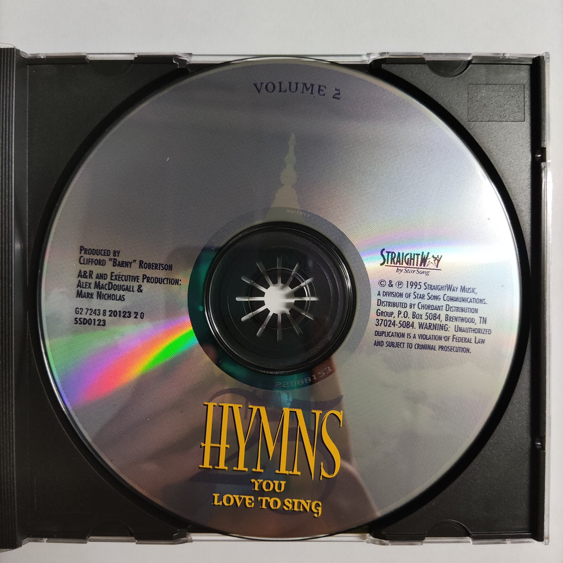 ซีดี Various - Hymns 25 You Love To Sing Vol.2 CD VG+