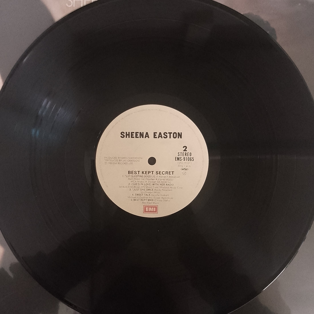 แผ่นเสียง Sheena Easton - Best Kept Secret Vinyl VG+