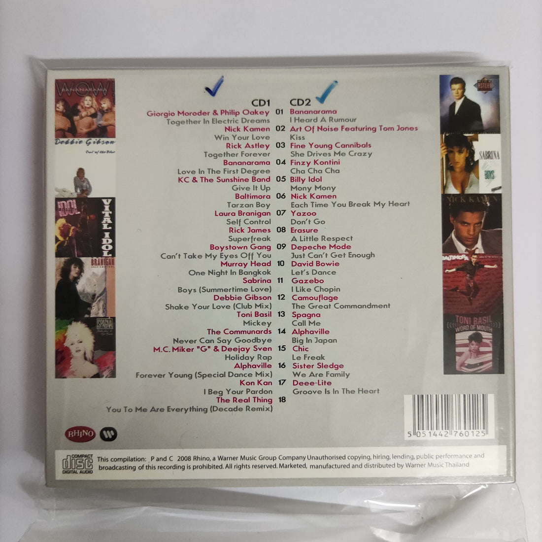 ซีดี Various - Party Back In Time With35 Of Your Favorite Hits 80's Disco CD NM 2CDs