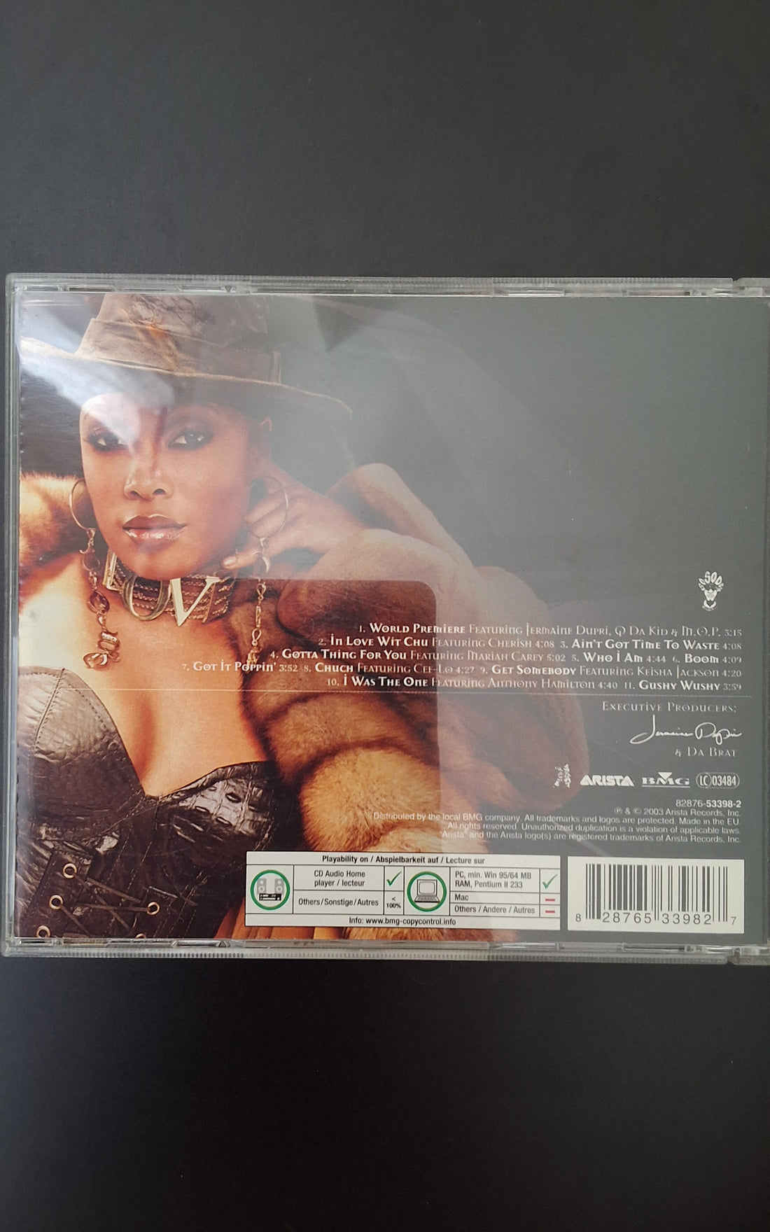 ซีดี Da Brat - Limelite, Luv & Niteclubz CD VG+