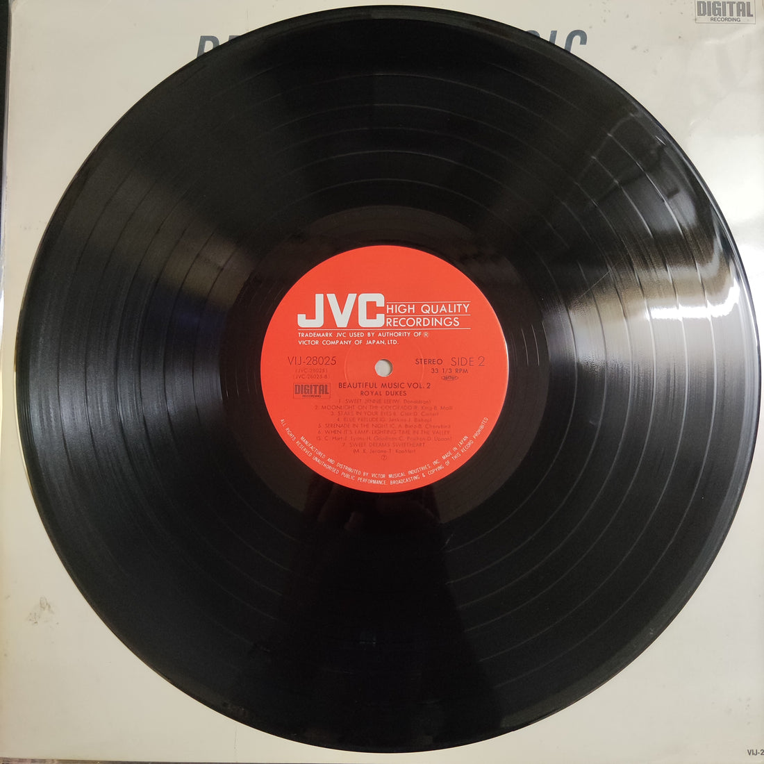 แผ่นเสียง Royal Dukes - Beautiful Music Vol.2 Vinyl VG+