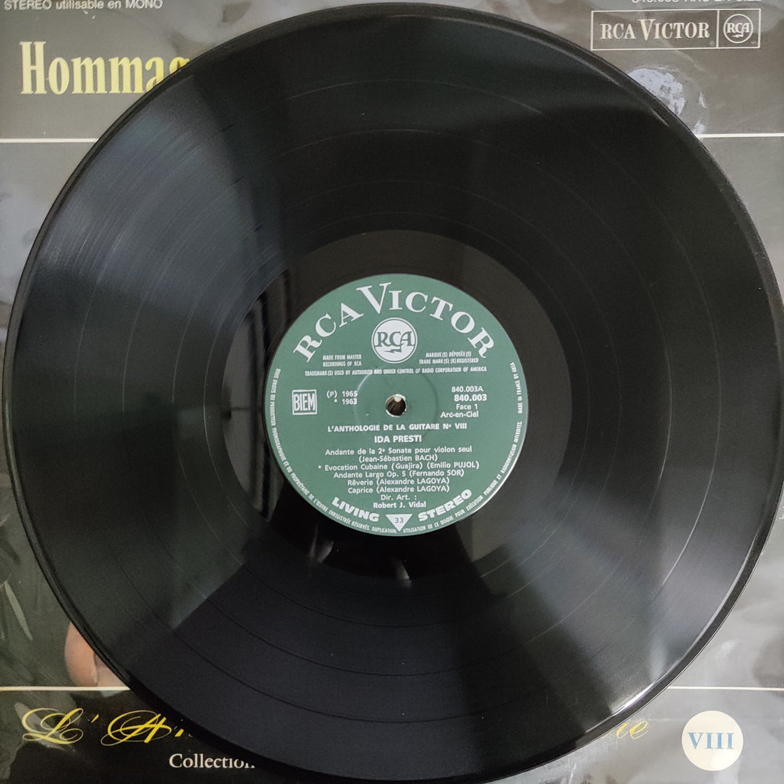 แผ่นเสียง Ida Presti - Hommage À Vinyl VG