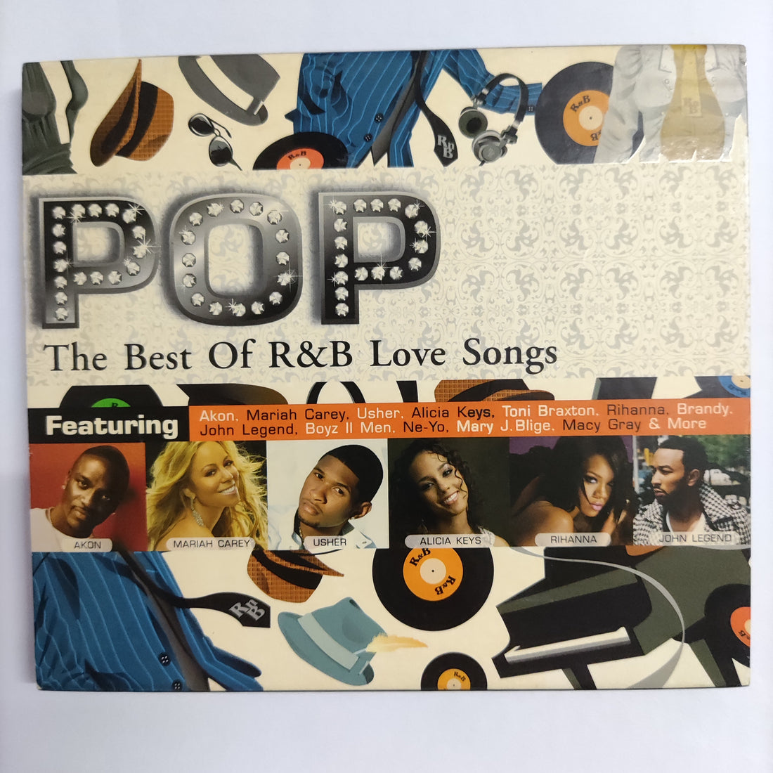 ซีดี Various - Pop The Best Of R&B Love Song CD VG+ 2CDs