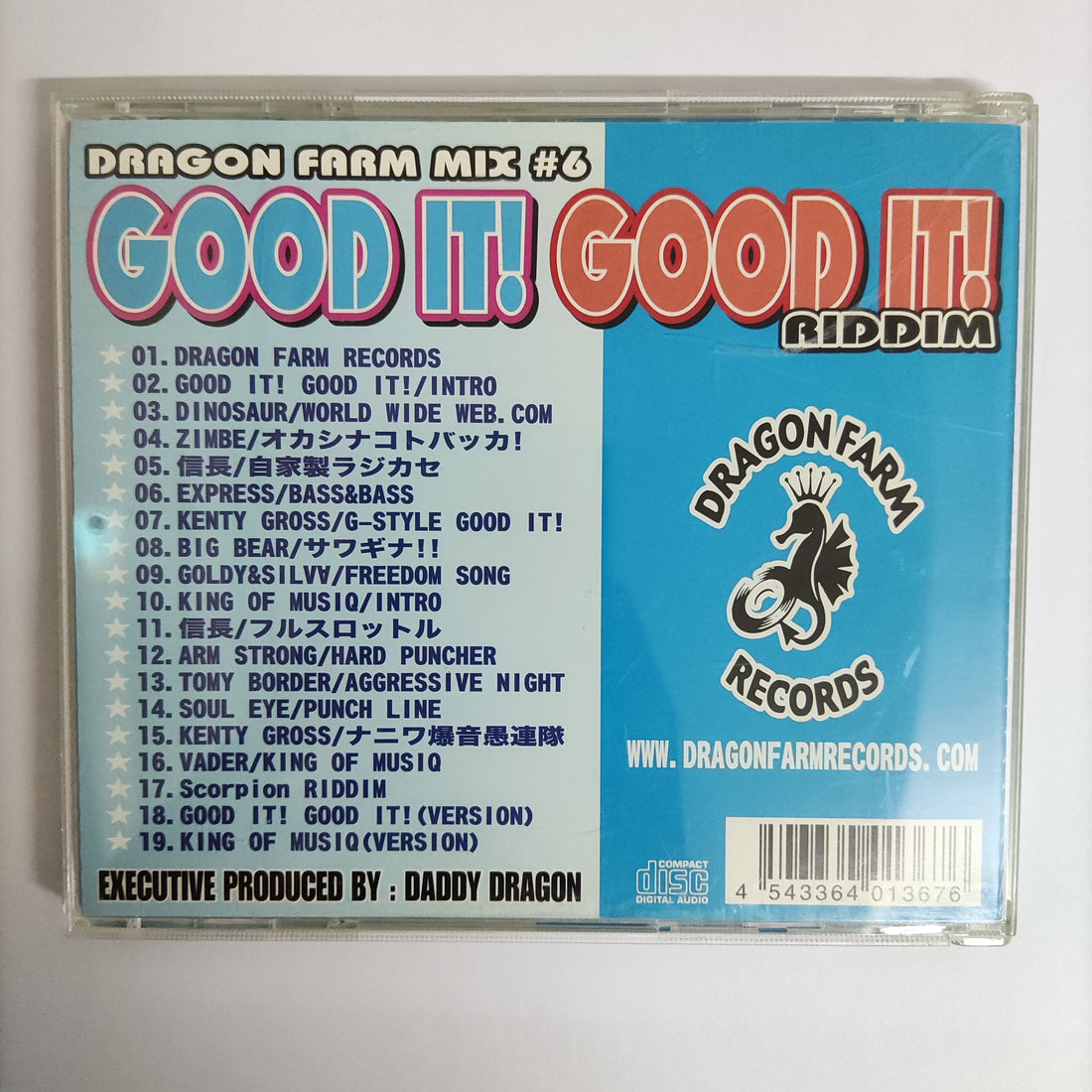 ซีดี Various - Dragon Farm Mix #6 Good It! Good It! Riddim CD VG+