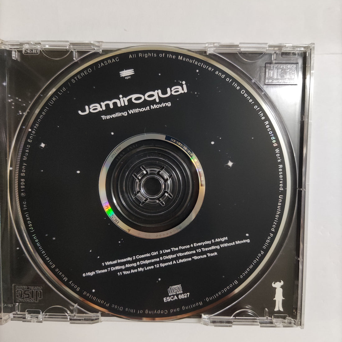 ซีดี Jamiroquai - Travelling Without Moving CD VG+