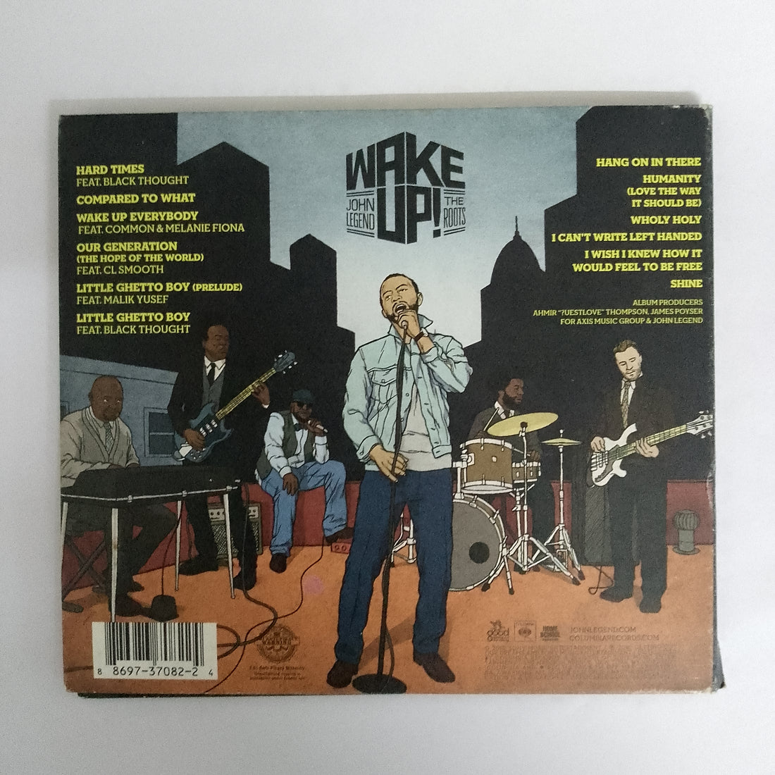 ซีดี John Legend & The Roots - Wake Up! CD VG+