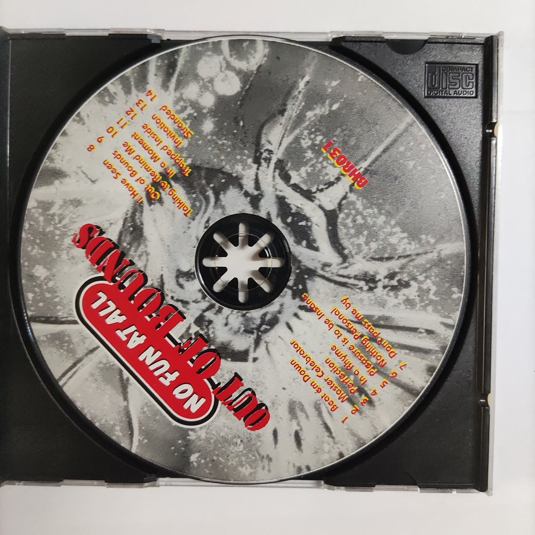 ซีดี No Fun At All - Out Of Bounds CD VG+