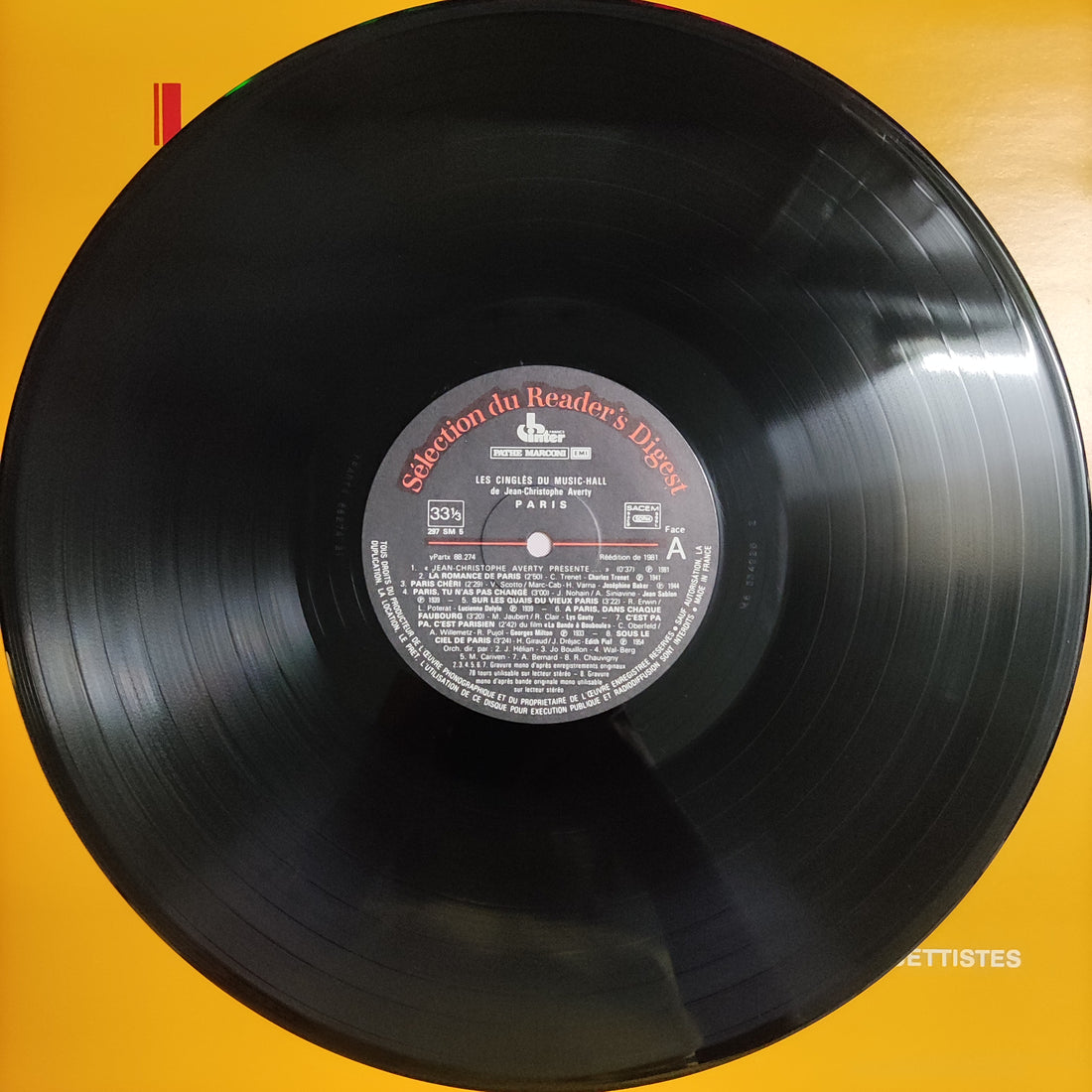 แผ่นเสียง Various - Les Cingles Du Music-Hall De Jean-Christophe Averty Vinyl VG+ 10LPs