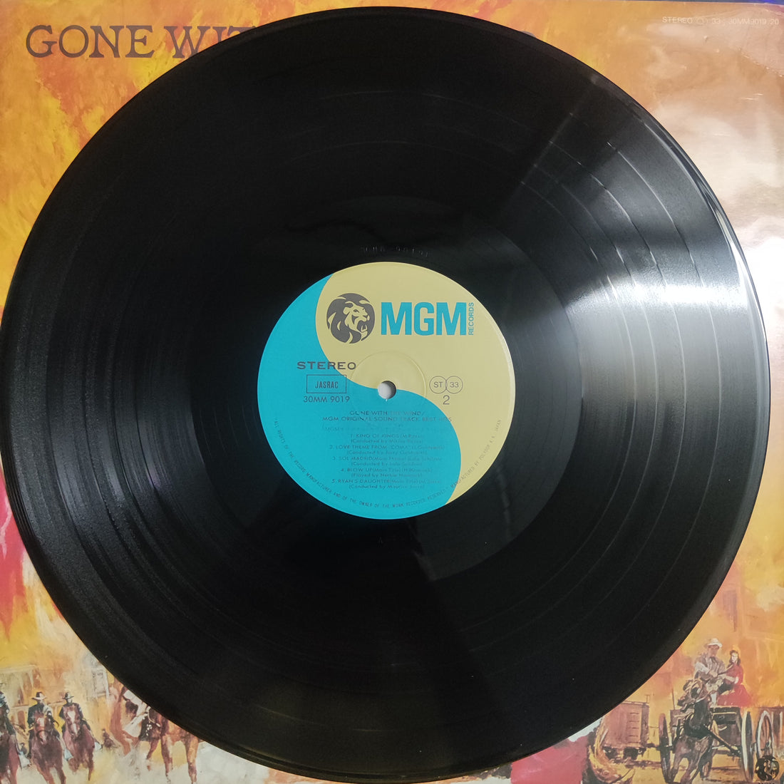 แผ่นเสียง Various - Gone With The Wind Mgm Original Sound Track Best Hits Vinyl VG+ 2LPs