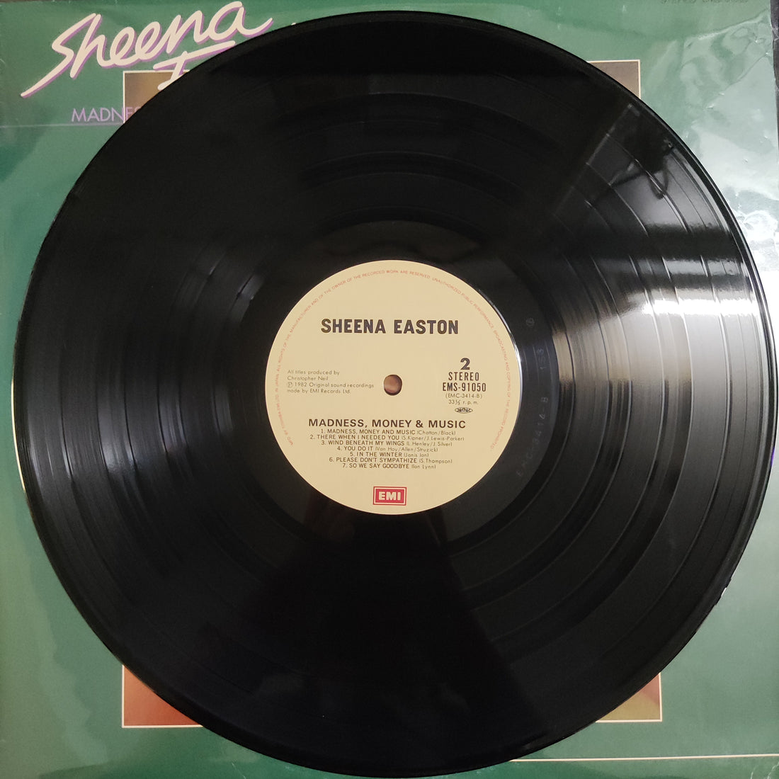 แผ่นเสียง Sheena Easton - Madness, Money And Music Vinyl VG+