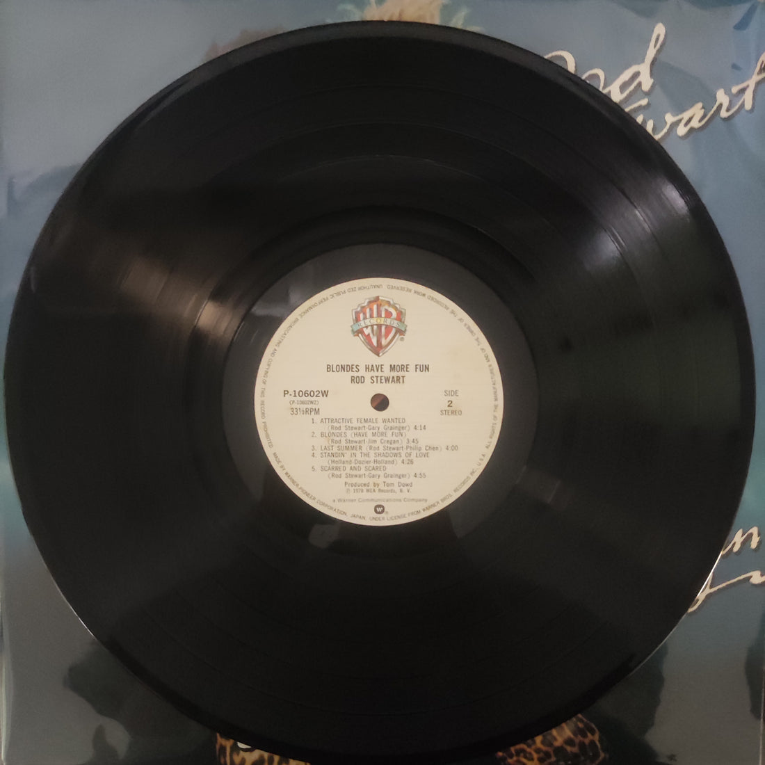 แผ่นเสียง Rod Stewart - Blondes Have More Fun Vinyl VG+
