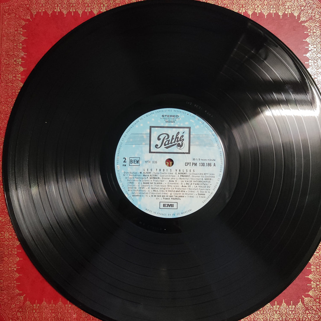 แผ่นเสียง Various - Operettes Celebres Vinyl VG+ 10LPs