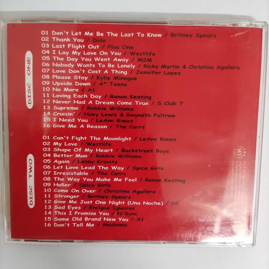 ซีดี Various - Only Love 32 Of Today's Hottest Love Song CD VG 2CDs