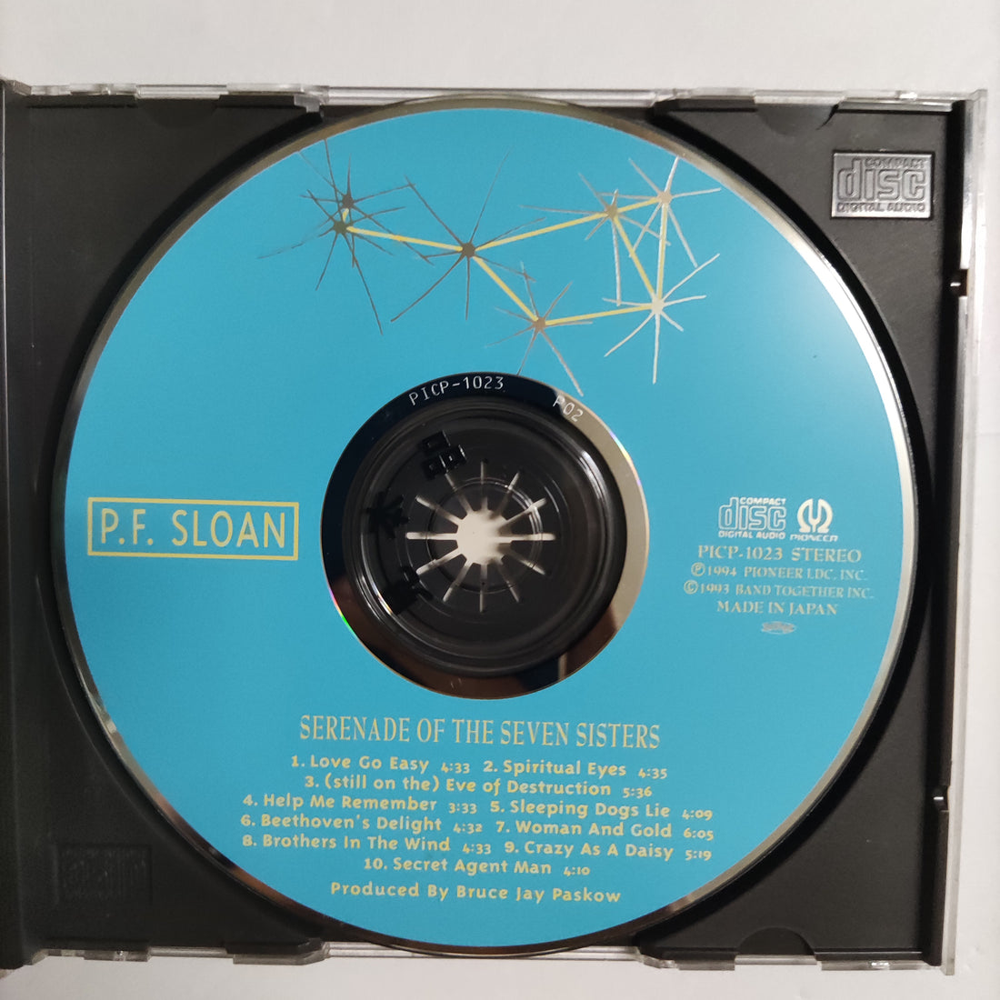 ซีดี P.F. Sloan - Serenade Of The Seven Sisters CD NM or M-