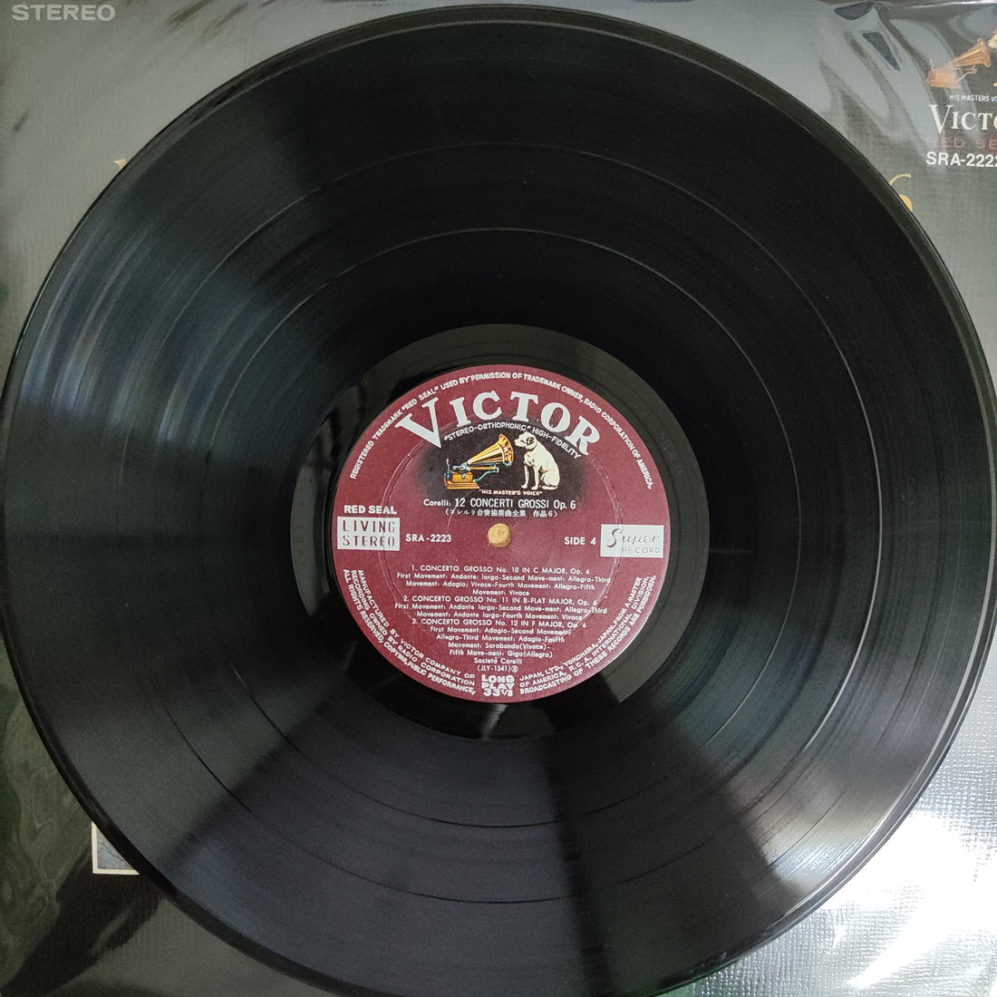 แผ่นเสียง Corelli - 12 Concerti Grossi Op.6 Societá Corelli Vinyl VG+ 2LPs