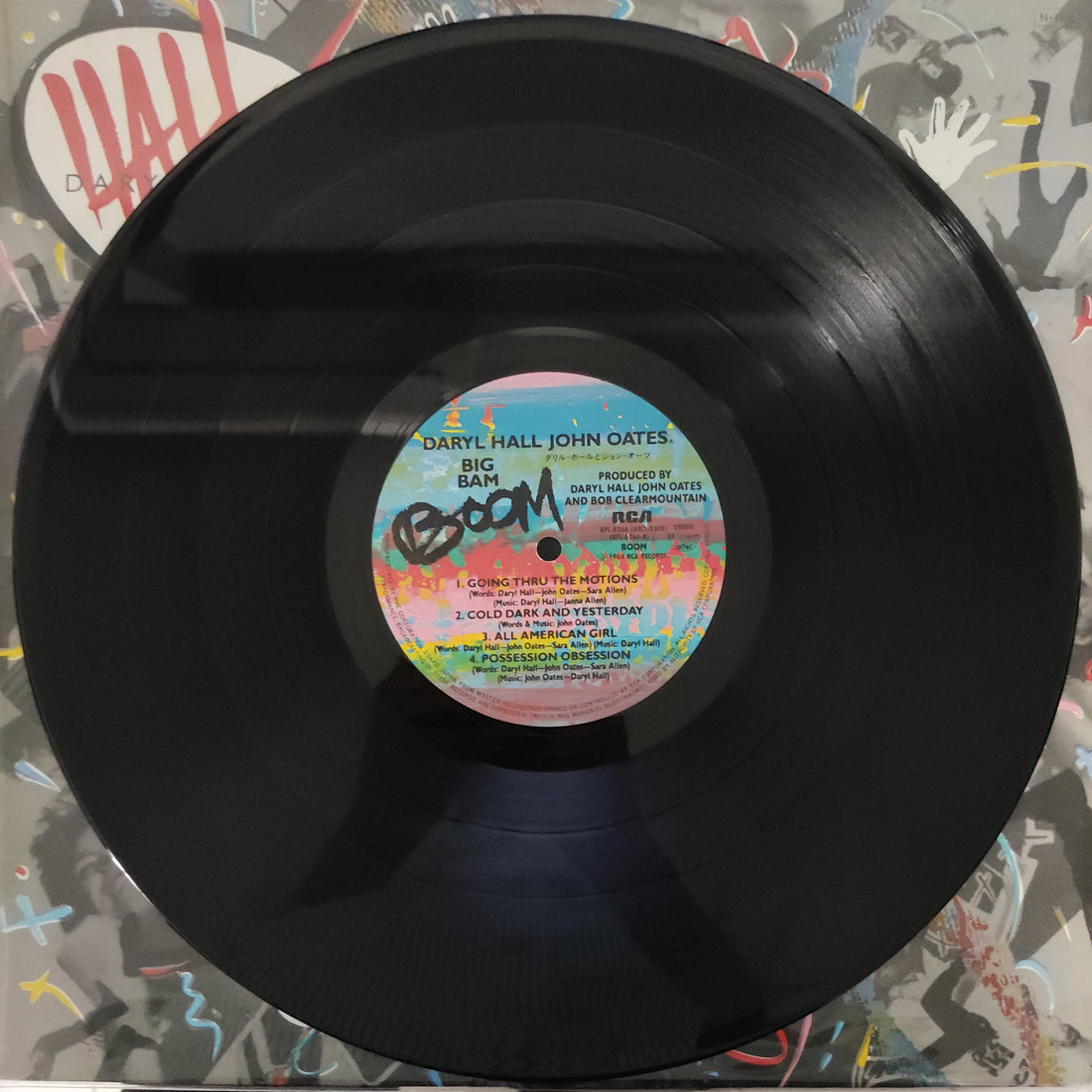 แผ่นเสียง Daryl Hall & John Oates - Big Bam Boom Vinyl VG+