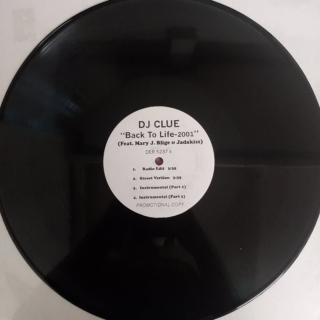 แผ่นเสียง DJ Clue - Back 2 Life 2001 Vinyl VG+