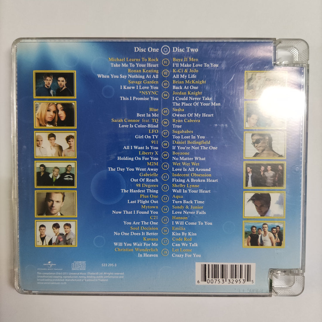 ซีดี Various - Best Of Love A Collection Of The Everlasting Love Song CD VG 2CDs