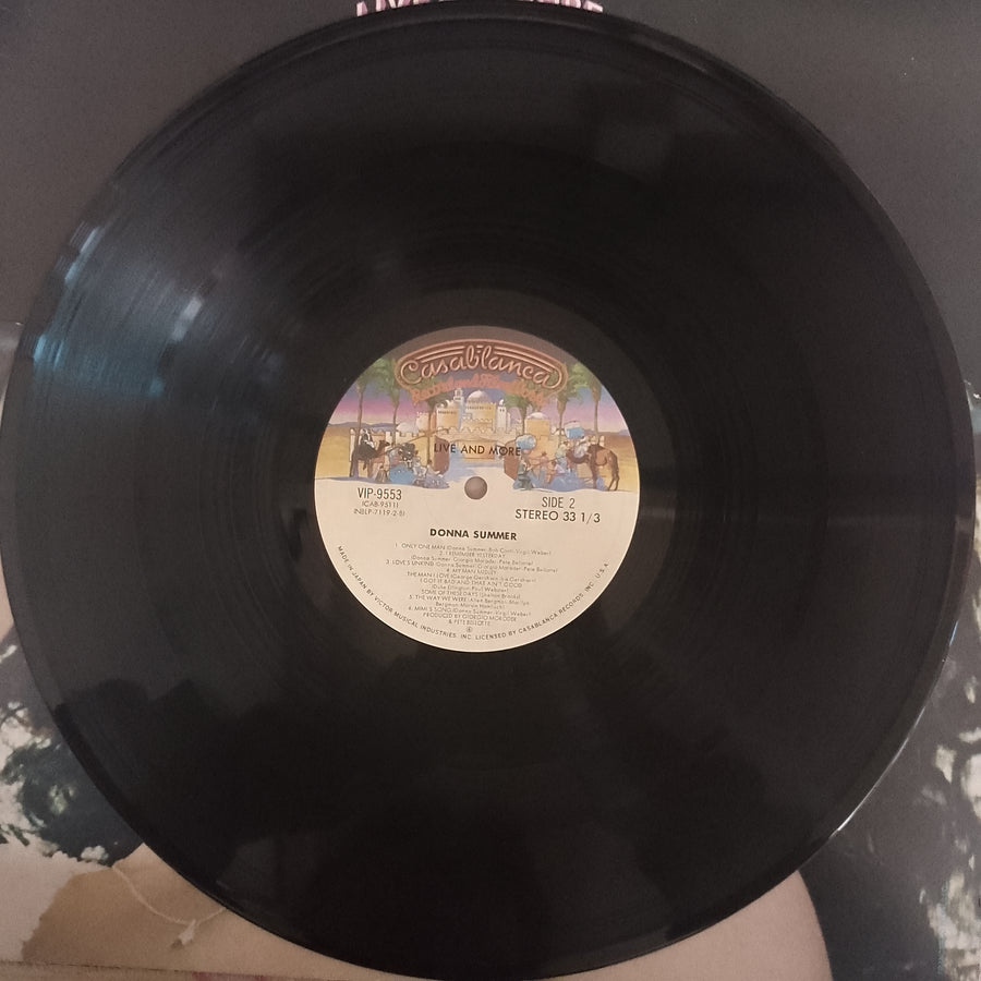 แผ่นเสียง Donna Summer - Live And More Vinyl VG+
