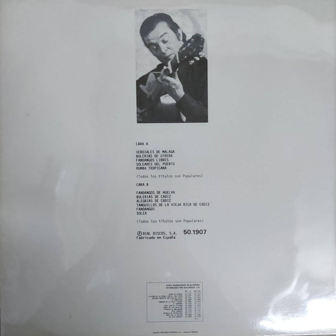 แผ่นเสียง El Turronero - Los Cantes De Vinyl VG+