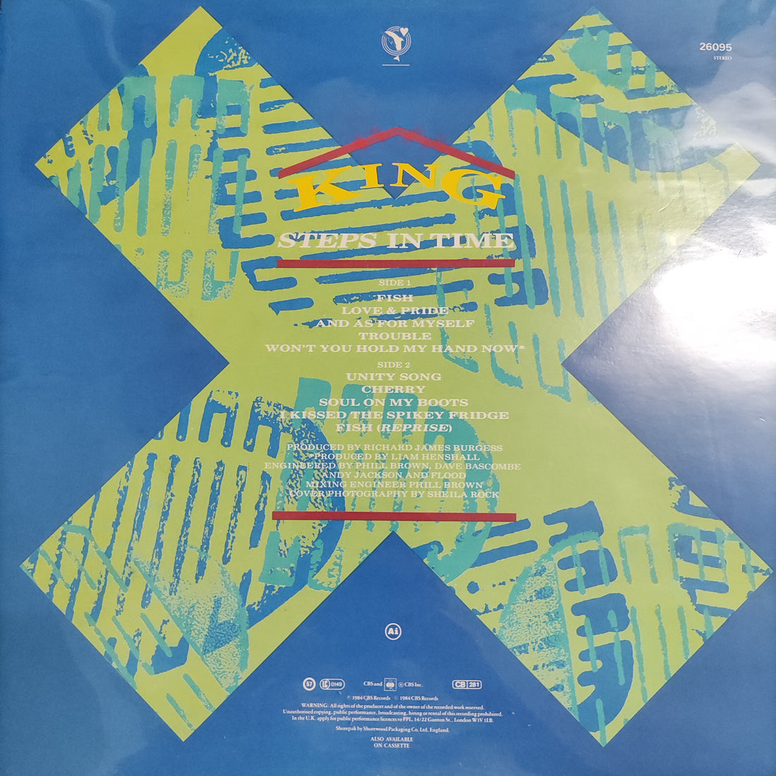 แผ่นเสียง King - Steps In Time Vinyl VG+