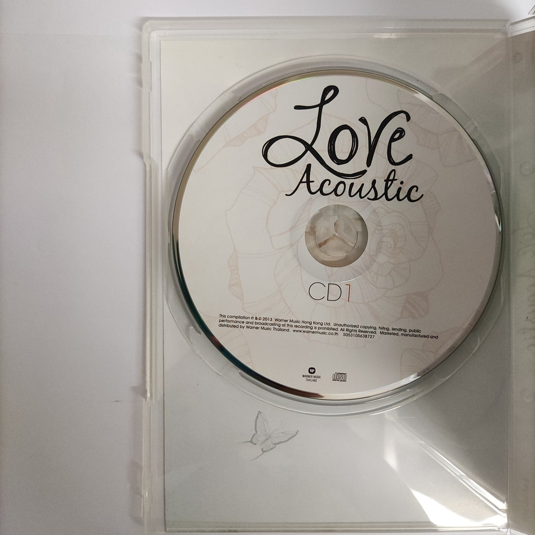 ซีดี Various - Love Acoustic CD VG+ 2CDs