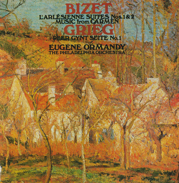 แผ่นเสียง Bizet / Grieg - L'Arlésienne Suites Nos.1&2 Peer Gynt Suite No.1 Eugene Ormandy The Philadelphia Orchestra Vinyl VG+