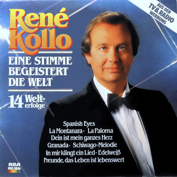René Kollo : Eine Stimme Begeistert Die Welt (LP)