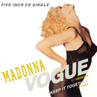 ซีดี Madonna - Vogue CD NM or M-