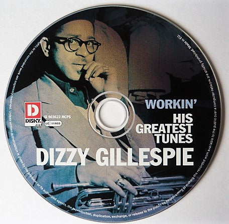 Dizzy Gillespie : Workin': His Great Tunes (CD, Album, Comp)