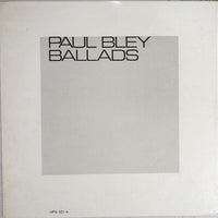 แผ่นเสียง Paul Bley - Ballads Vinyl VG+