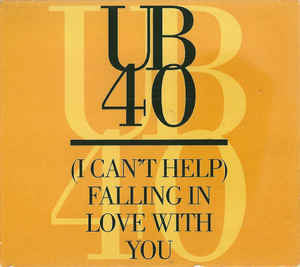 ซีดี UB40 - I Can't Help Falling In Love With You CD VG+