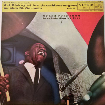 Art Blakey & The Jazz Messengers : Au Club St. Germain Vol. 2 (LP, Album, Mono, Ort)