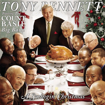 Tony Bennett Featuring Count Basie Big Band : A Swingin' Christmas (CD, Album, Bar)