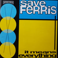 ซีดี Save Ferris - It Means Everything CD VG+