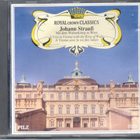 ซีดี Johann Strauss Jr. - Mit Dem Walzerkönig In Wien = A Visit In Vienna With The King Of Waltz = A Vienne Avec Le Roi Des Valses CD VG+