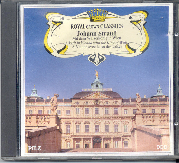 ซีดี Johann Strauss Jr. - Mit Dem Walzerkönig In Wien = A Visit In Vienna With The King Of Waltz = A Vienne Avec Le Roi Des Valses CD VG+