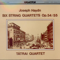 ซีดี Joseph Haydn - Tátrai Quartet - 6 String Quartets Opp. 54 / 55 CD NM or M-