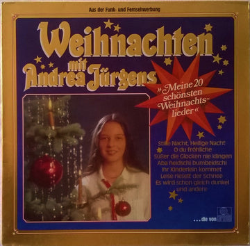 Andrea Jürgens : Weihnachten Mit Andrea Jürgens (Meine 20 Schönsten Weihnachtslieder) (LP, Album)