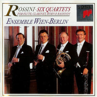 ซีดี Ensemble Wien-Berlin - Rossini Six Quartets CD VG+