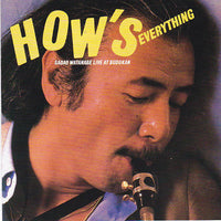 ซีดี Sadao Watanabe - How's Everything Live At Budokan CD NM or M-