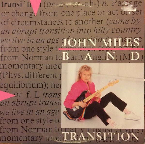 แผ่นเสียง John Miles Band - Transition Vinyl VG+