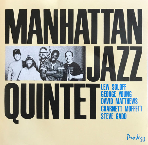 Manhattan Jazz Quintet : Manhattan Jazz Quintet (CD, Album)