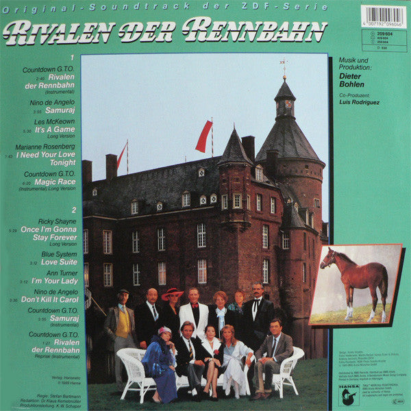 แผ่นเสียง Various - Rivalen Der Rennbahn Original-Soundtrack Der ZDF-Serie Vinyl VG+