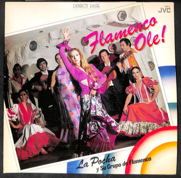 La Pocha y Su Grupo de Flamenco : Flamenco Ole! (LP, Ltd, Promo, Dir)