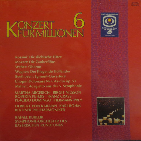 Various : Konzert Für Millionen 6 (LP, Comp)