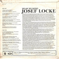 แผ่นเสียง Josef Locke - Hear My Song Vinyl VG