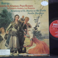 แผ่นเสียง Joaquín Rodrigo – Pepe Romero & The Romeros, The Academy Of St. Martin-in-the-Fields, Sir Neville Marriner - Concierto De Aranjuez & Concierto Andaluz Vinyl VG+