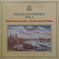 แผ่นเสียง Georg Philipp Telemann - Concentus Musicus Wien Conducted By Nikolaus Harnoncourt, Concerto Amsterdam Conducted By Frans Brüggen - Orchesterwerke - Orchestral Works Vinyl VG+ Boxset, 5LPs