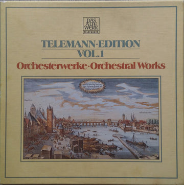 Georg Philipp Telemann - Concentus Musicus Wien Conducted By Nikolaus Harnoncourt, Concerto Amsterdam Conducted By Frans Brüggen : Orchesterwerke - Orchestral Works (5xLP + Box, Comp)